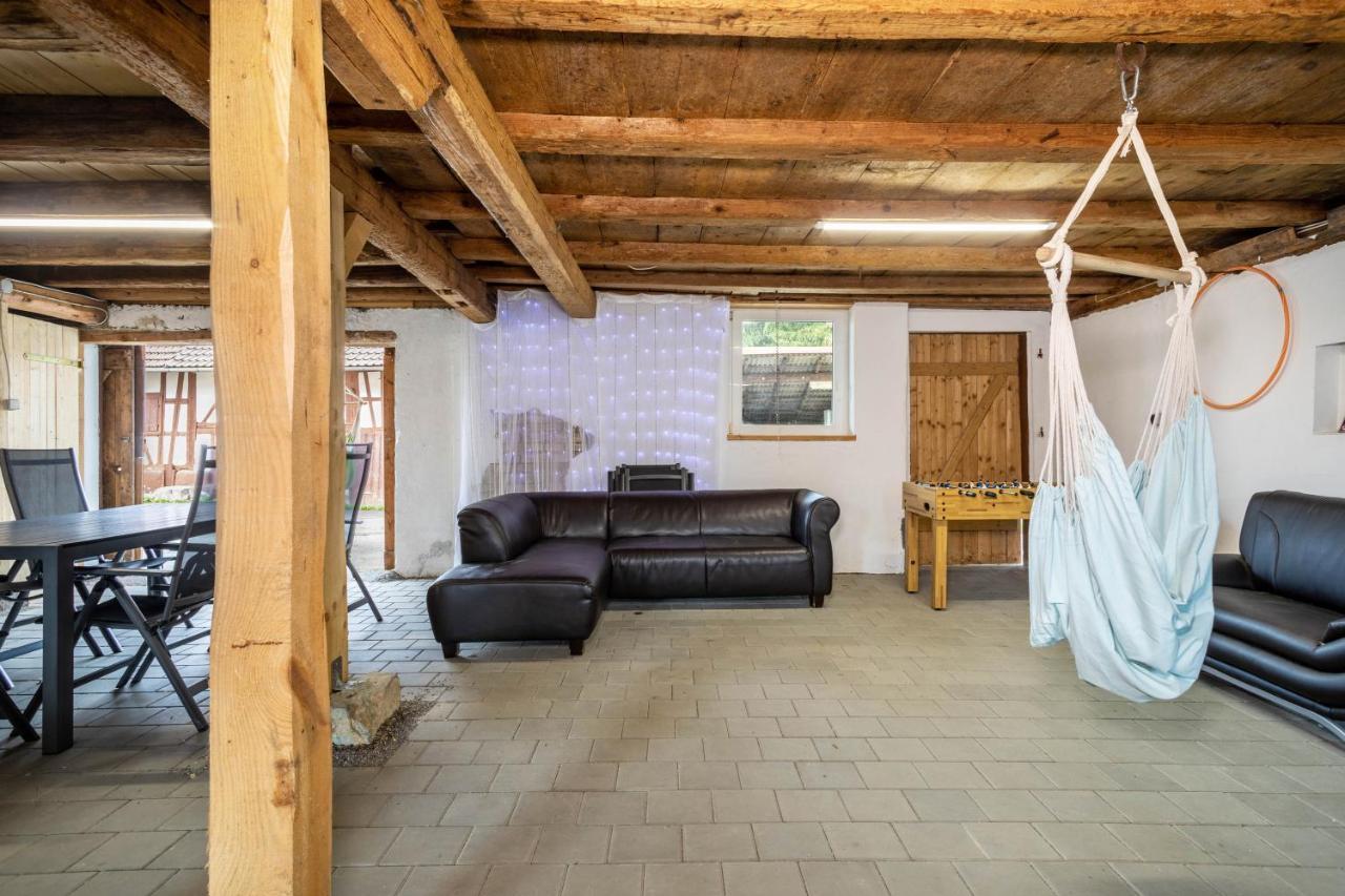 Ferienwohnung Ellenweiler bis 10 P FDH Exterior foto